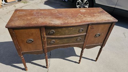 Old buffet style dresser