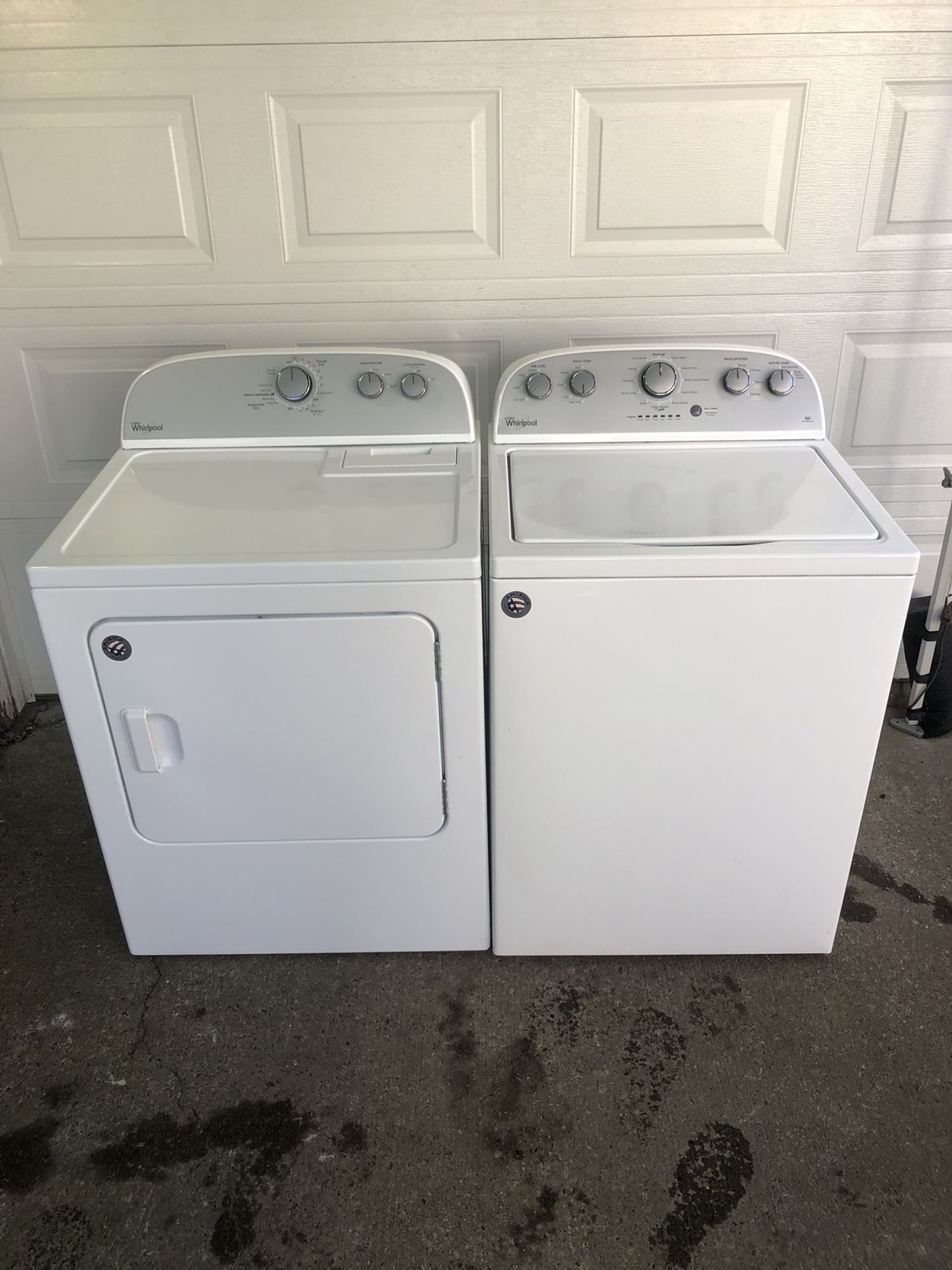 2017 Whirlpool Washer & Dryer