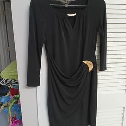 Thalia Sodi black elegant Evening Dress Size XS 4-5