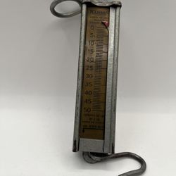 Vintage HANSON Mod. 895  Hanging Scale - Capacidad 50 Lbs.