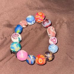 Signature MeikoBeads clay beaded Bracelet