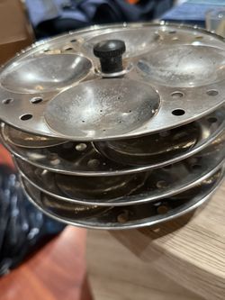 4 Rack Non-stick Idli Stand 