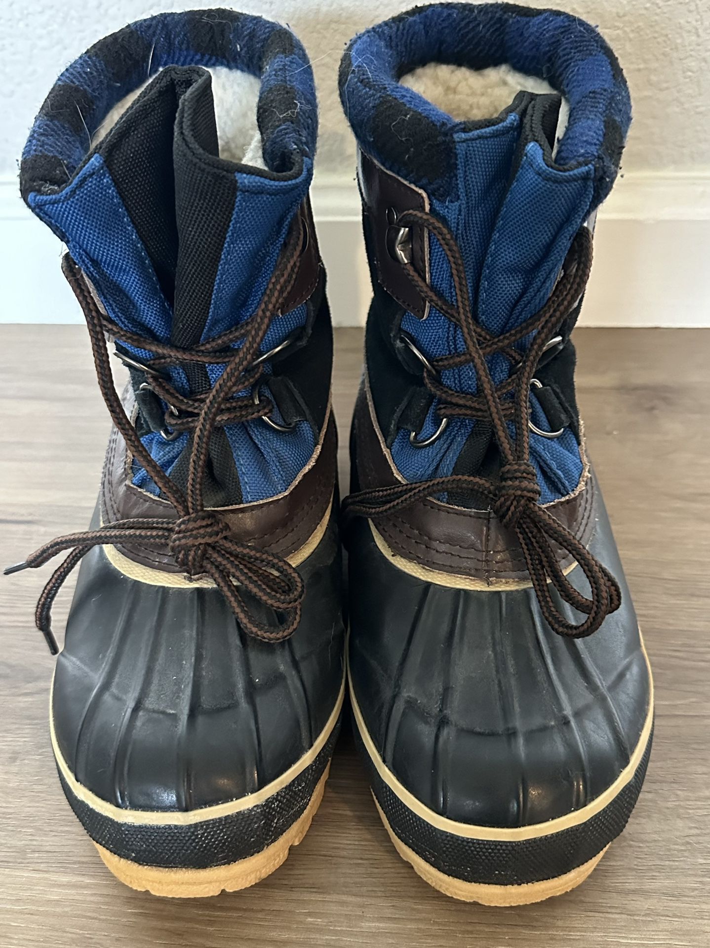 Western Chief Sterl Shank Men’s Sz 6 Rubber Bottom Snow Work Rain Boots
