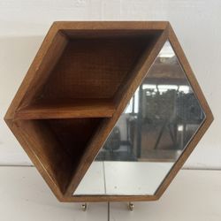 Hexagon Wall Mounted Key Holder