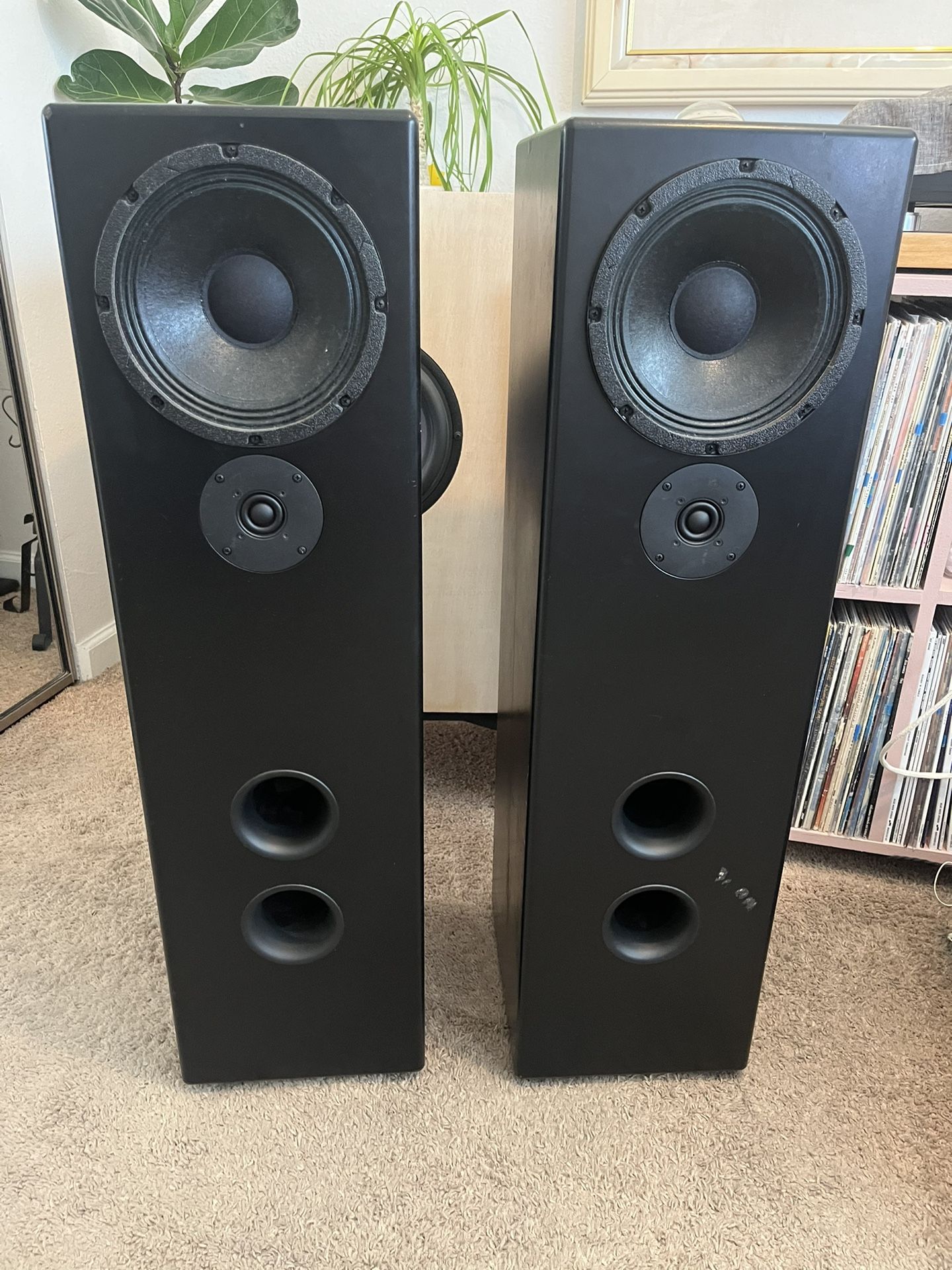 Tekton Lore Reference Hifi Tower Speakers Audiophile W/ Upgrade Package