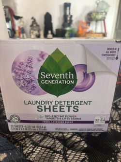 Seventh generation laundry sheets 9$$