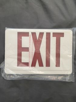 Exit Sign