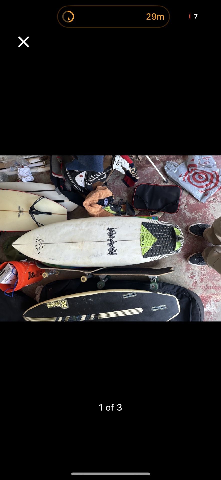 2 Short board surfboards