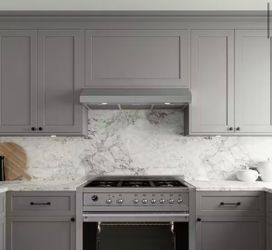 New 36 in. 165 CFM Ostiglia Ductless Under Cabinet Range Hood in Brushed Steel,Mesh Filters