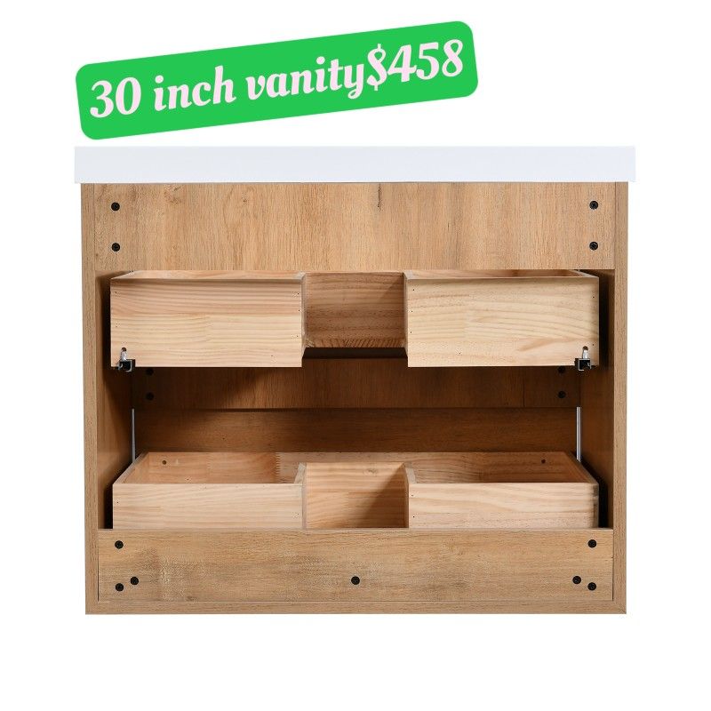 30 inch Vanity with Top #70030
