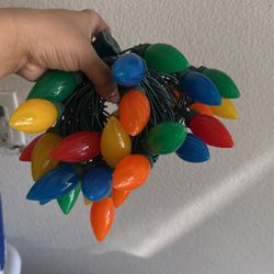 Multi Color C9 Lights