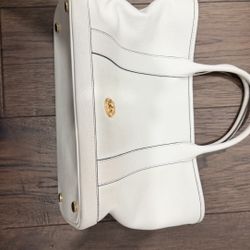 Michael Kors White Leather Purse 