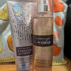 Body Spray And Cream