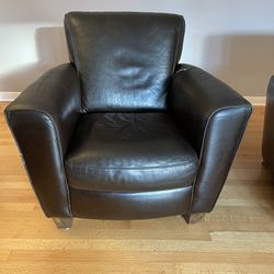 Natuzzi Leather Chair