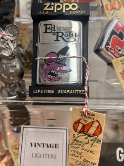 Mint Boxed RAT FINK Zippo
