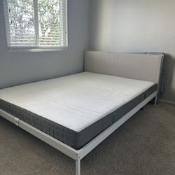 IKEA Queen Bed and Mattress