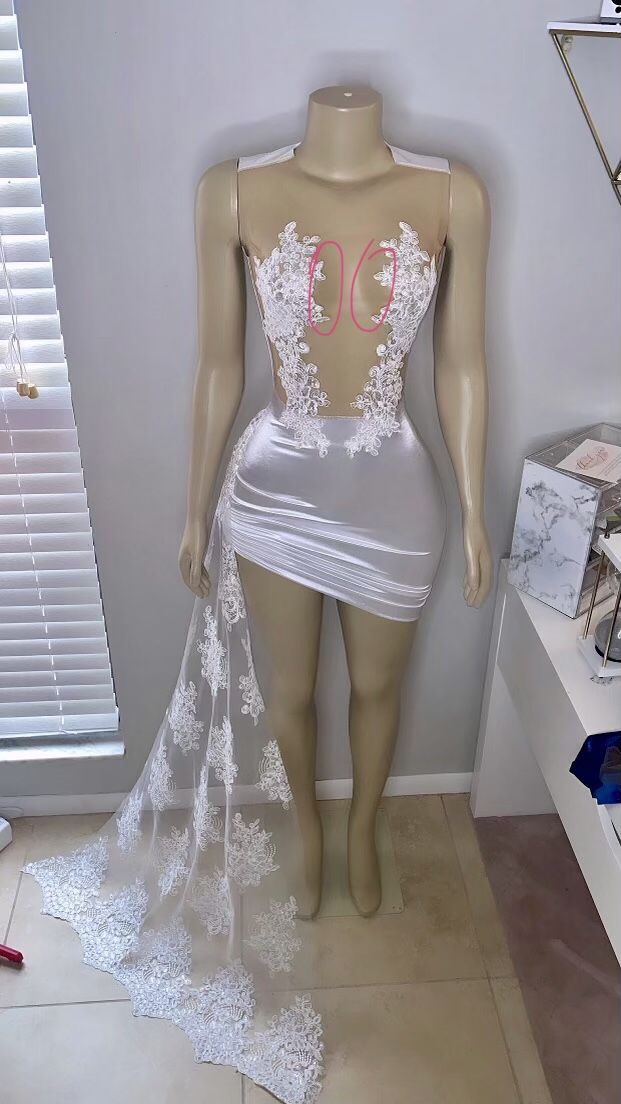 Custom White Dress