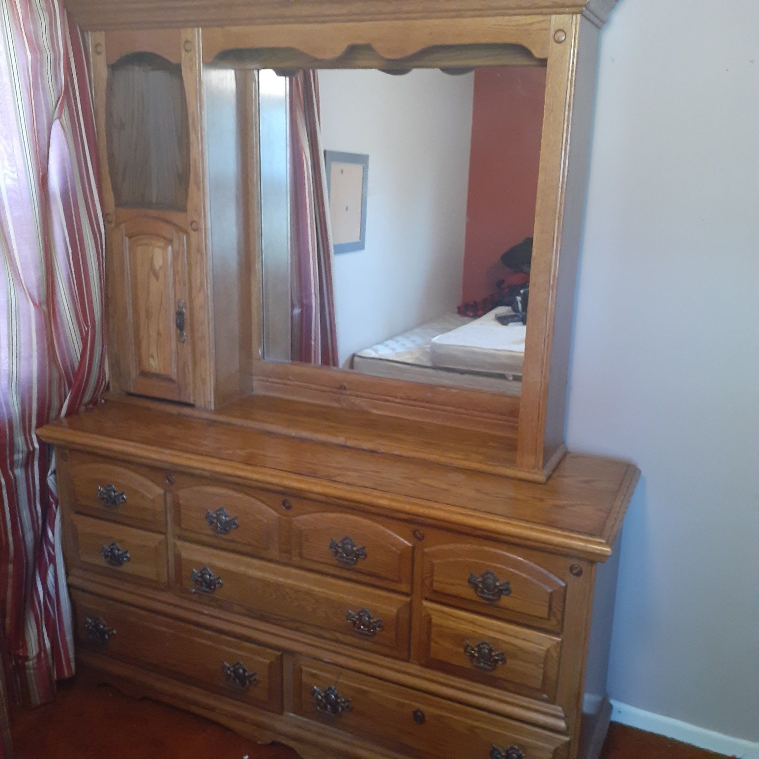 Dresser and Chester Drawers Bedroom Set