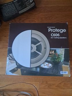 Brand: Proficient
5.0
5.0 out of 5 stars
(1)
Proficient Audio C606 Protege 6.5" Ceiling Speakers, Sold in Pairs; 6.5" Polypropylene Woofer; 0.75" Fixe