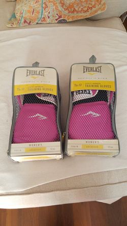 Women's 12 oz. Pink Boxing Gloves (×2 Sets)