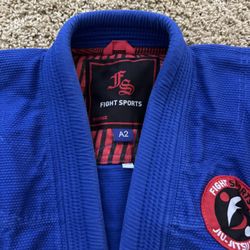 🎯 For Sale: Fighter Sports Jiu-Jitsu Kimono Set – Size A2