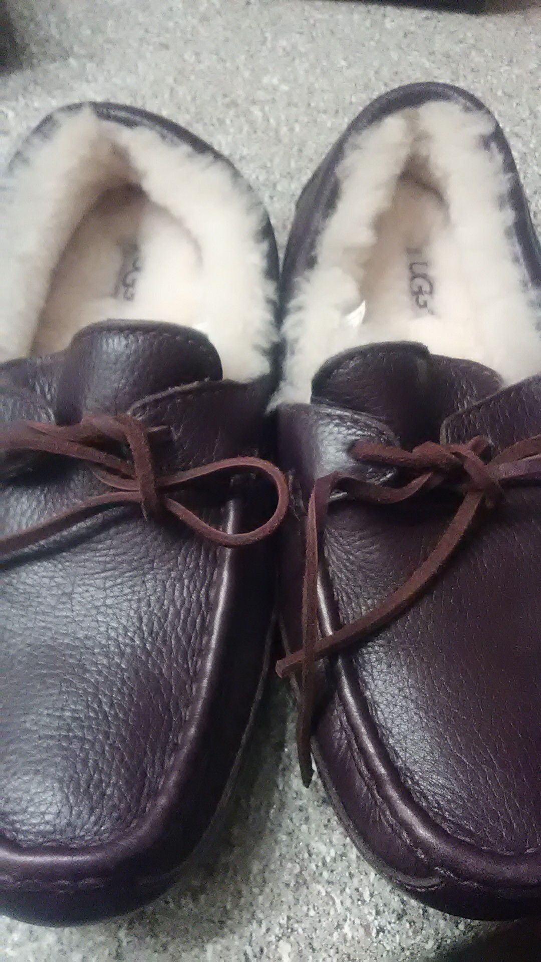 Leather Ugg Slippers
