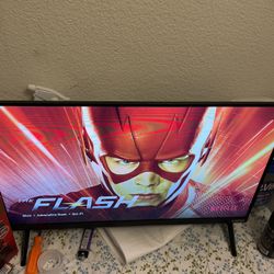 24” Vizio Tv Black