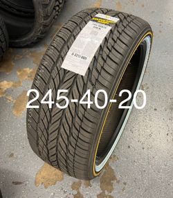 4 new 245-40-20 vogue