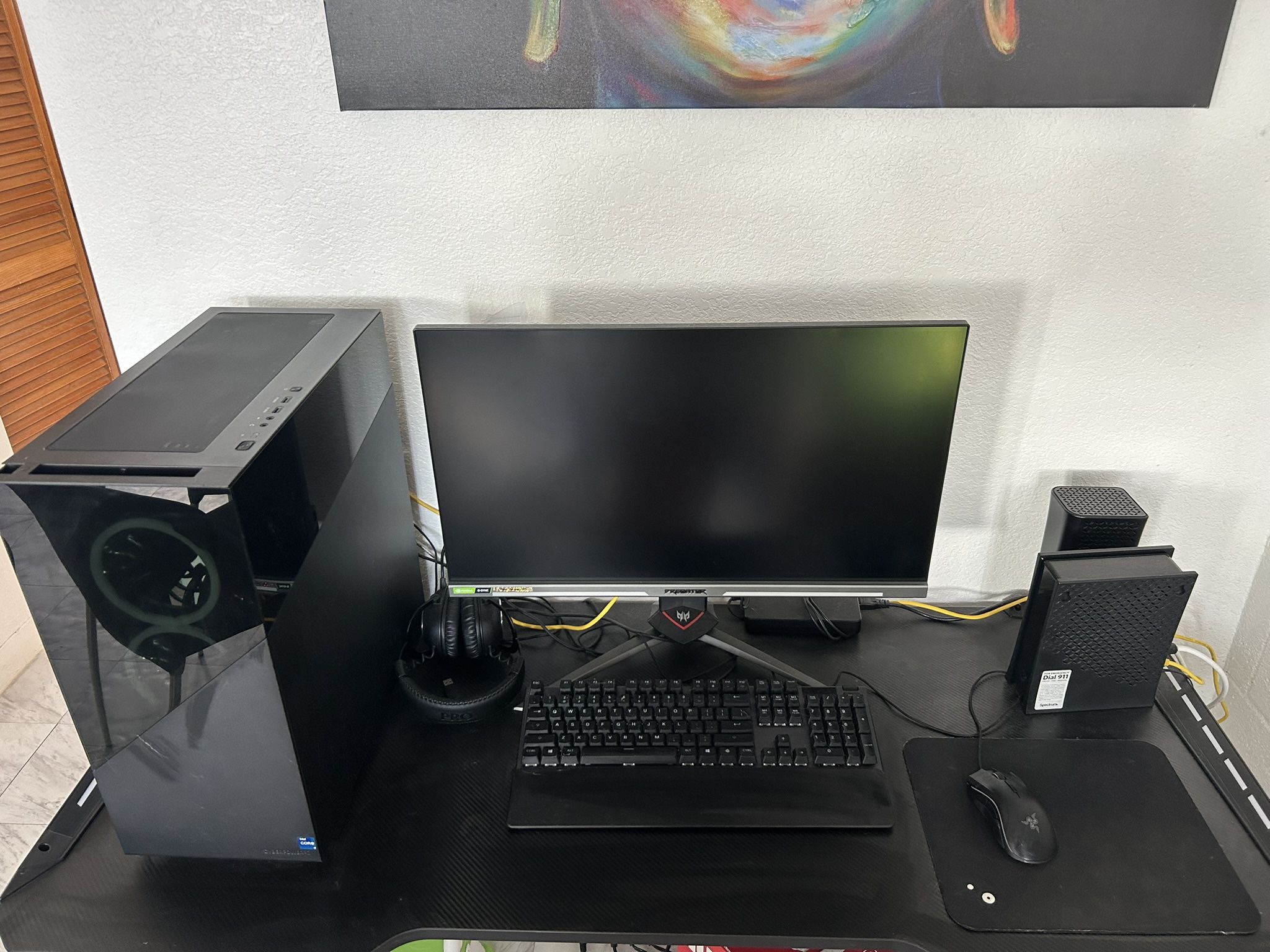ENTIRE PC SET UP