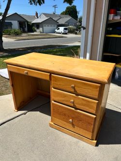 Solid Wooden Desk