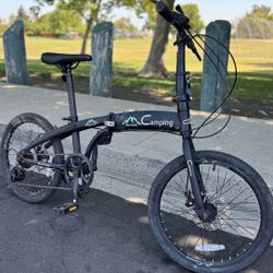CAMPING FOLDABLE BIKE DISC BRAKES