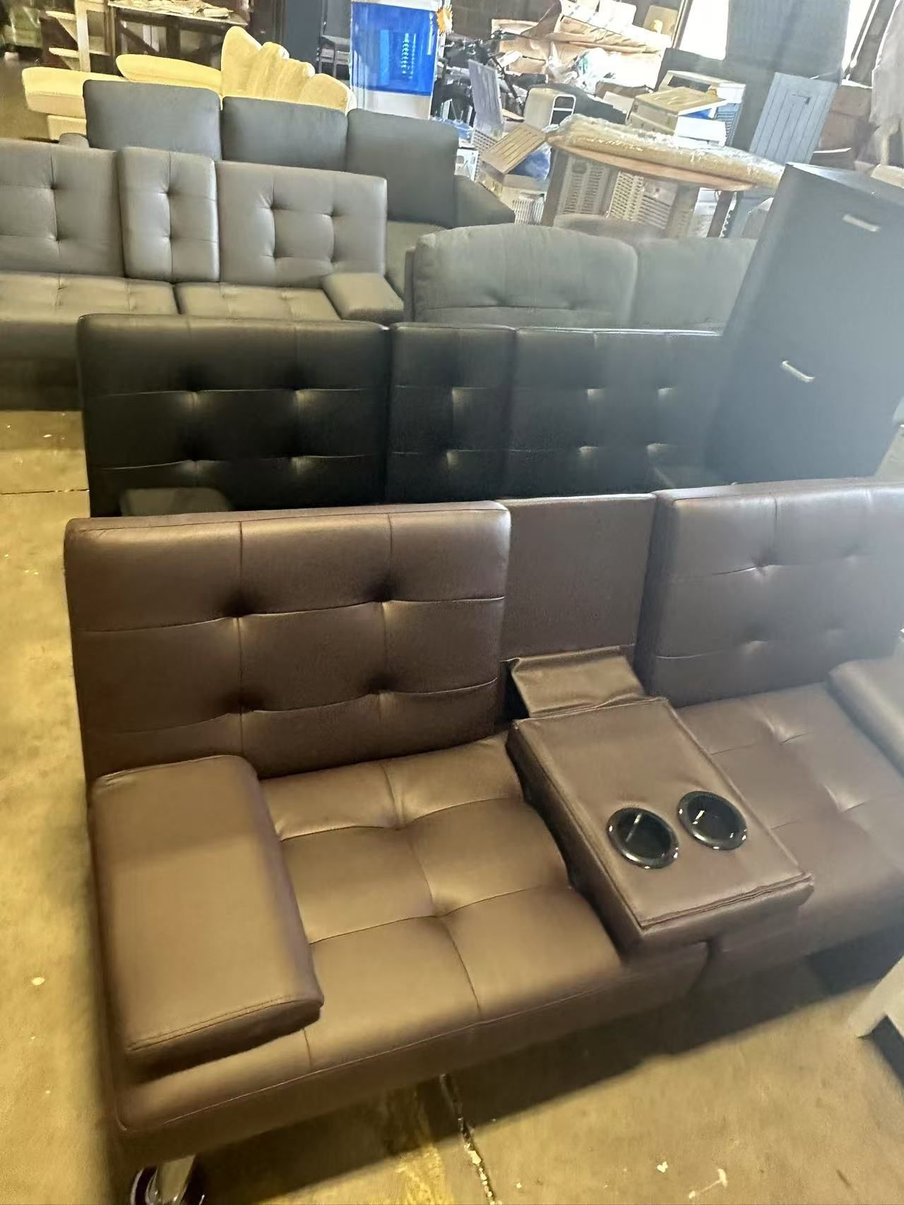 🔴Convertible Folding Futon Sofa Bed