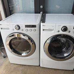 LG Front Load Washer and Dryer Set