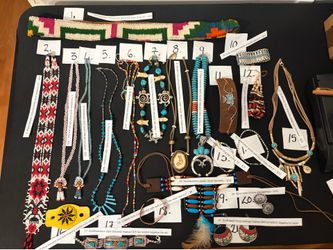 Vintage southwestern style Native American sold individually