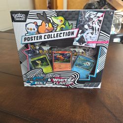 Black Bolt & White Flare Poster Collection Pokemon