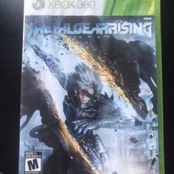 Metal Gear Rising Revengeance Xbox 360