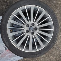 19" 255/40 ZR19 Continental Control Contact SPORT Tire Only