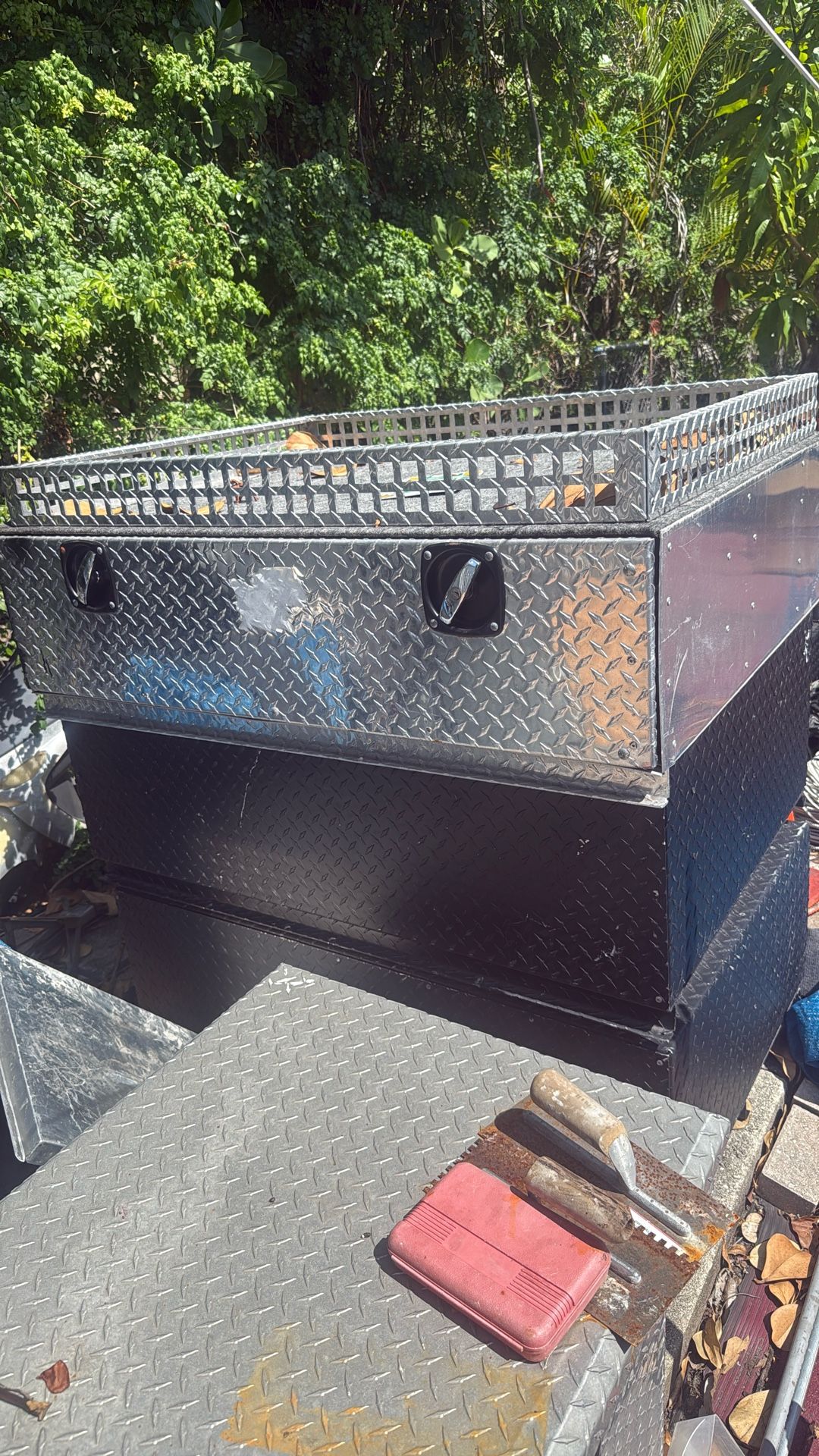 Tool Box With Pull Out