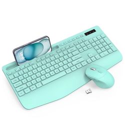 The brand new keyboard and mouse