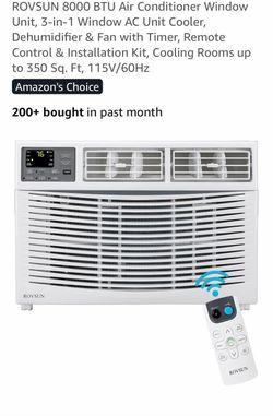 One room window ac