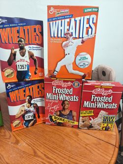 Vintage Cereal Boxes Unopened