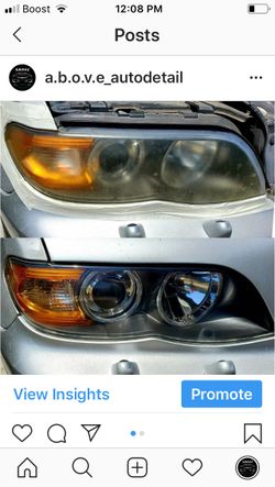 Headlight restoration