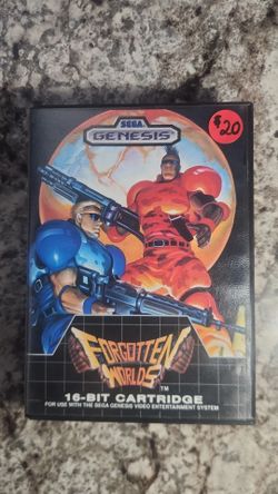 Forgotten Worlds Sega Genesis Game
