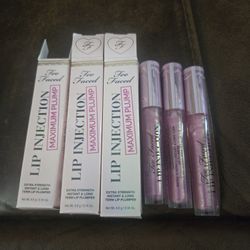 Too Faced Lip Plumper And Maximum plump