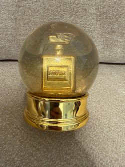 Z Gallerie Gold Perfume Snow Globe – $30