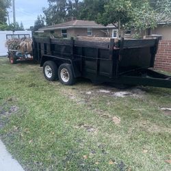 7x12 Heavy Duty  Dump Trailer