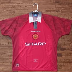 1996 Manchester United Home Vintage Soccer Jersey