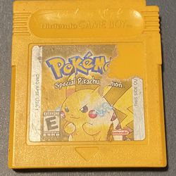 Pokemon Yellow Version!