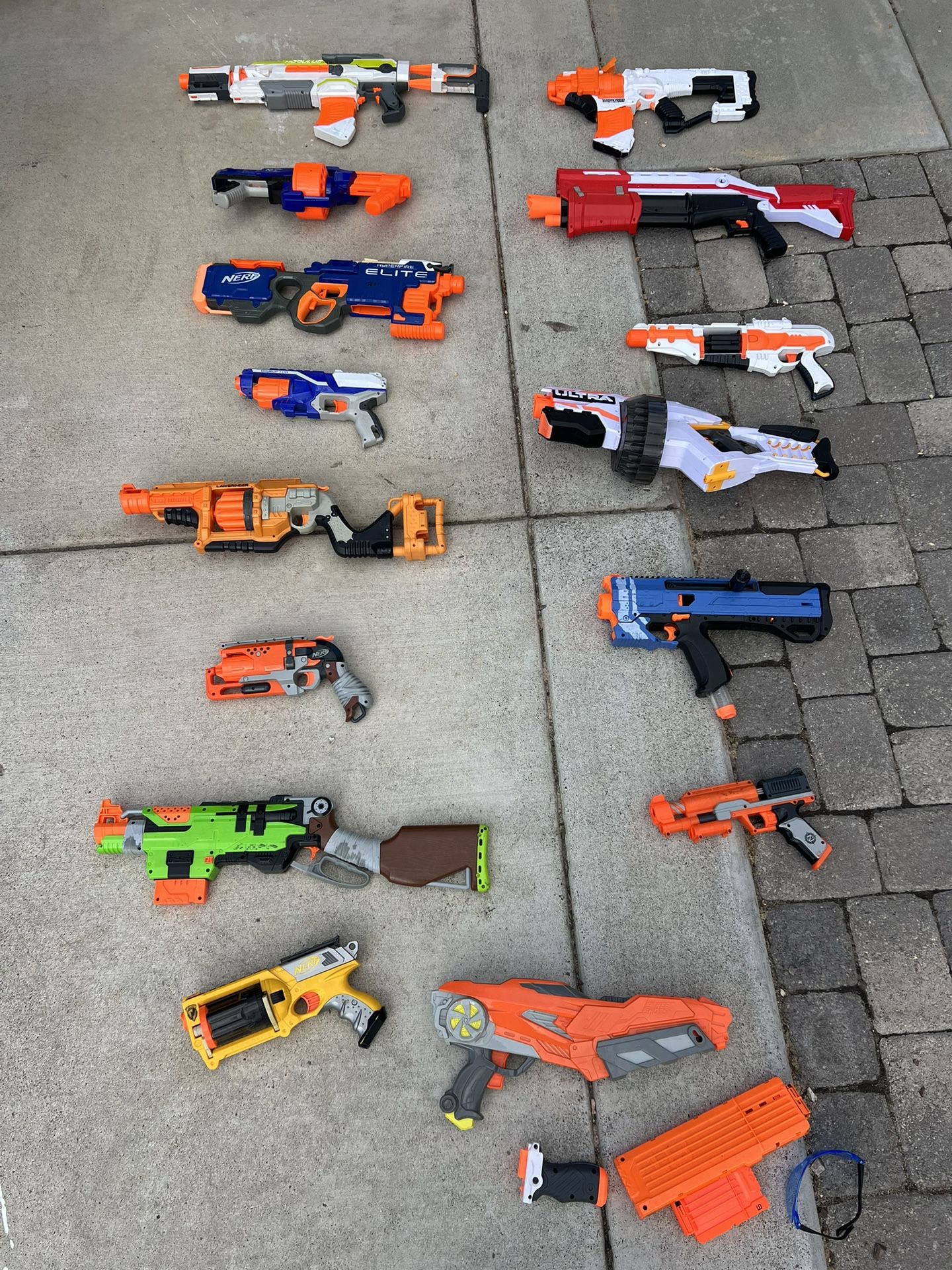 Nerf Dart Guns - Take Them All