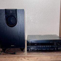 Receiver + Subwoofer